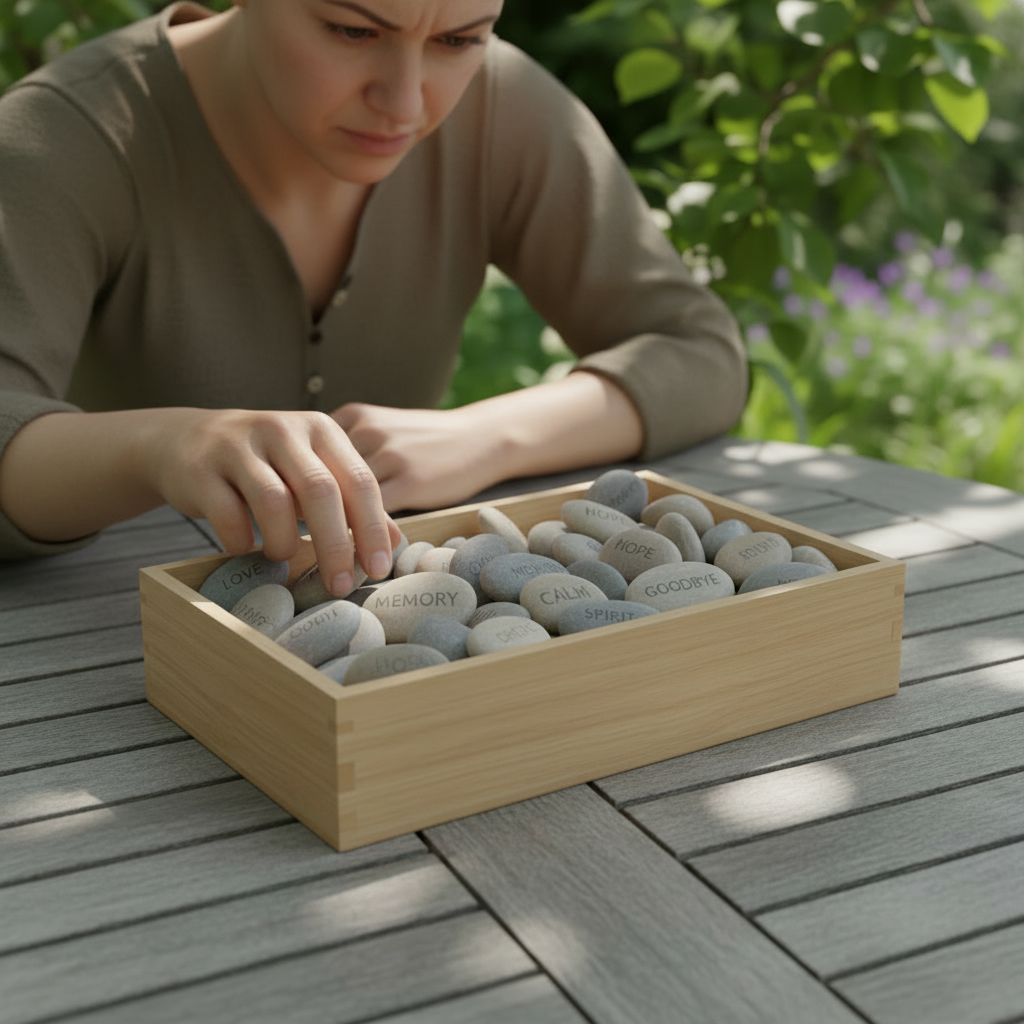 a person who looks like they are trying to make a big decision